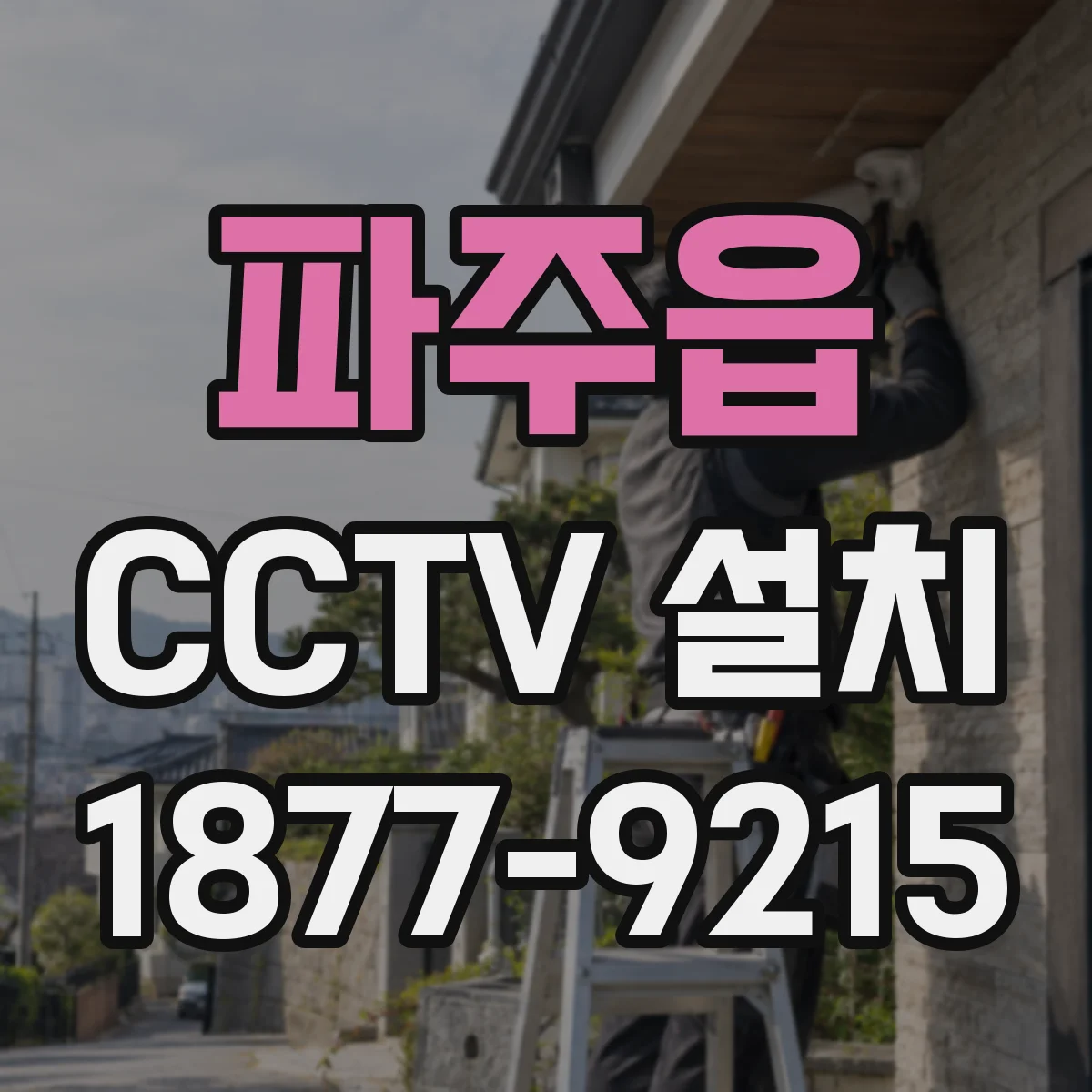 파주읍 CCTV 설치