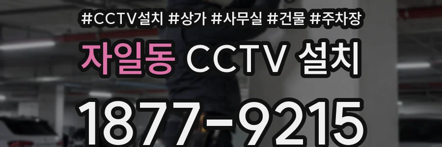자일동 CCTV 설치