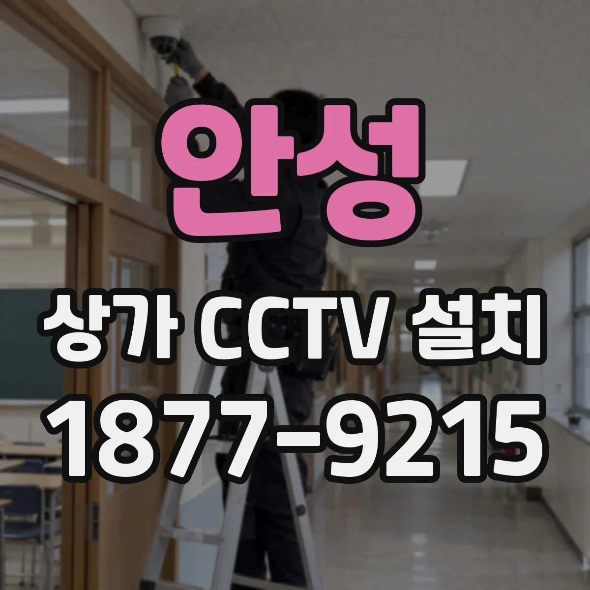 안성 상가 CCTV 설치