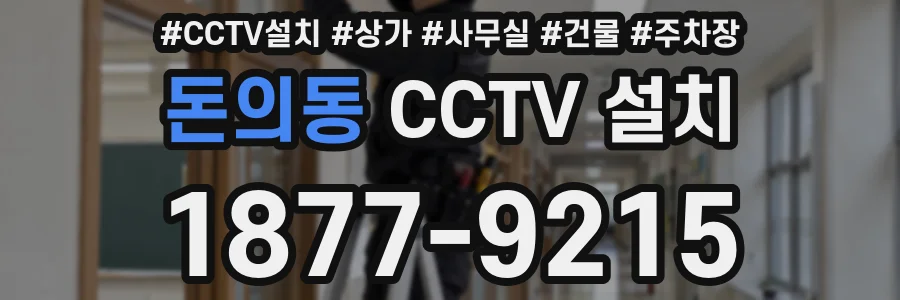 돈의동 CCTV 설치