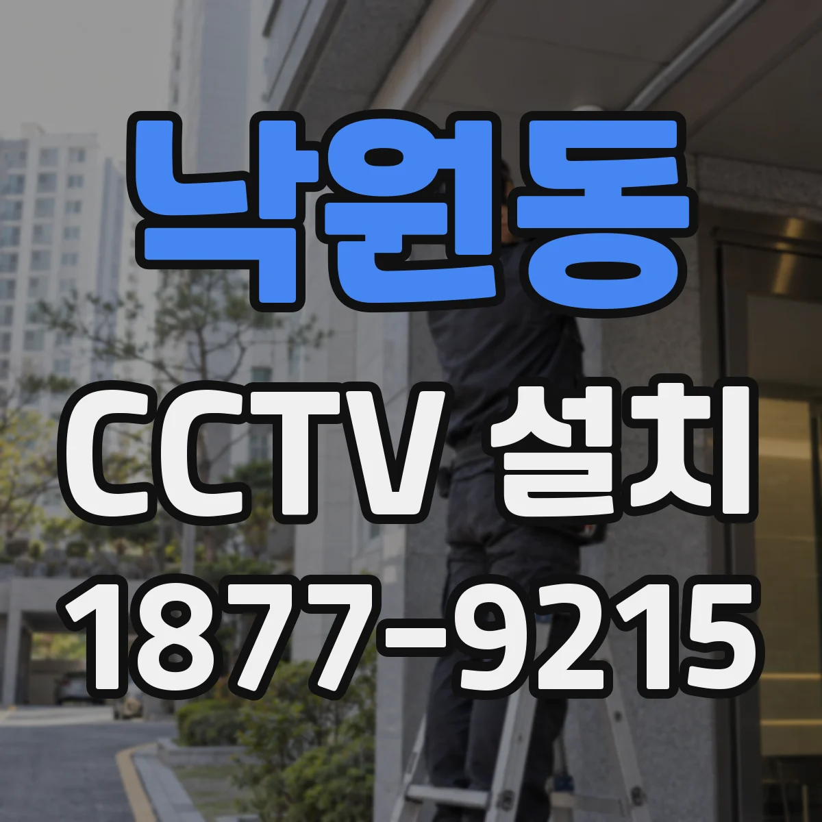 낙원동 CCTV 설치