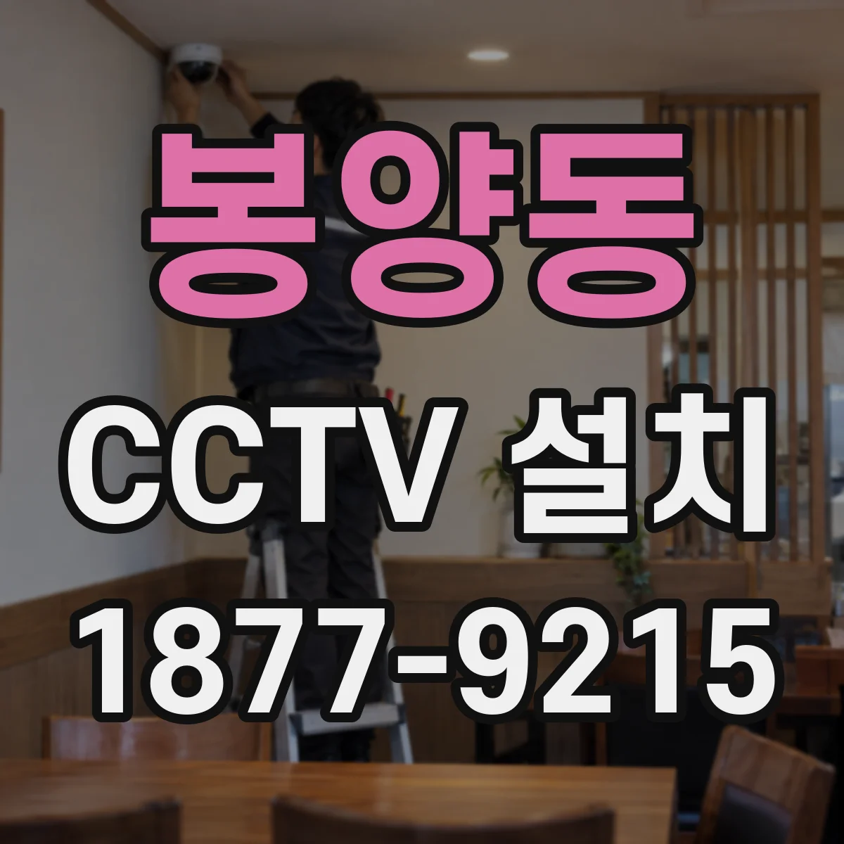 봉양동 CCTV 설치