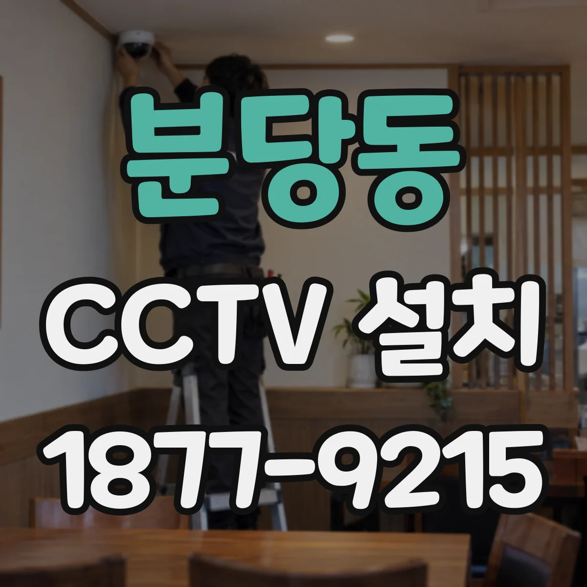 분당동 CCTV 설치