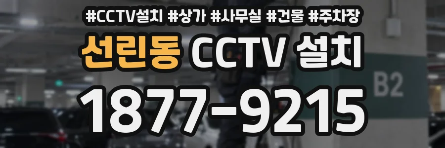 선린동 CCTV 설치