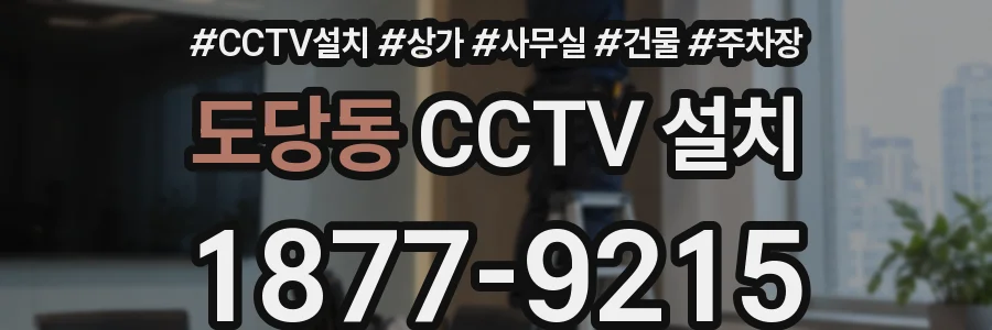도당동 CCTV 설치