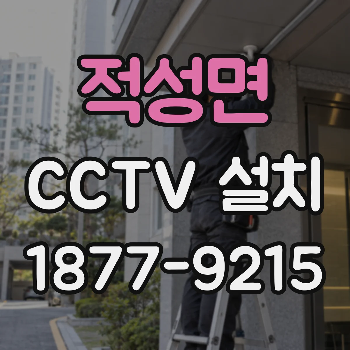 적성면 CCTV 설치