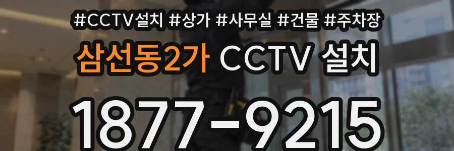 삼선동2가 CCTV 설치