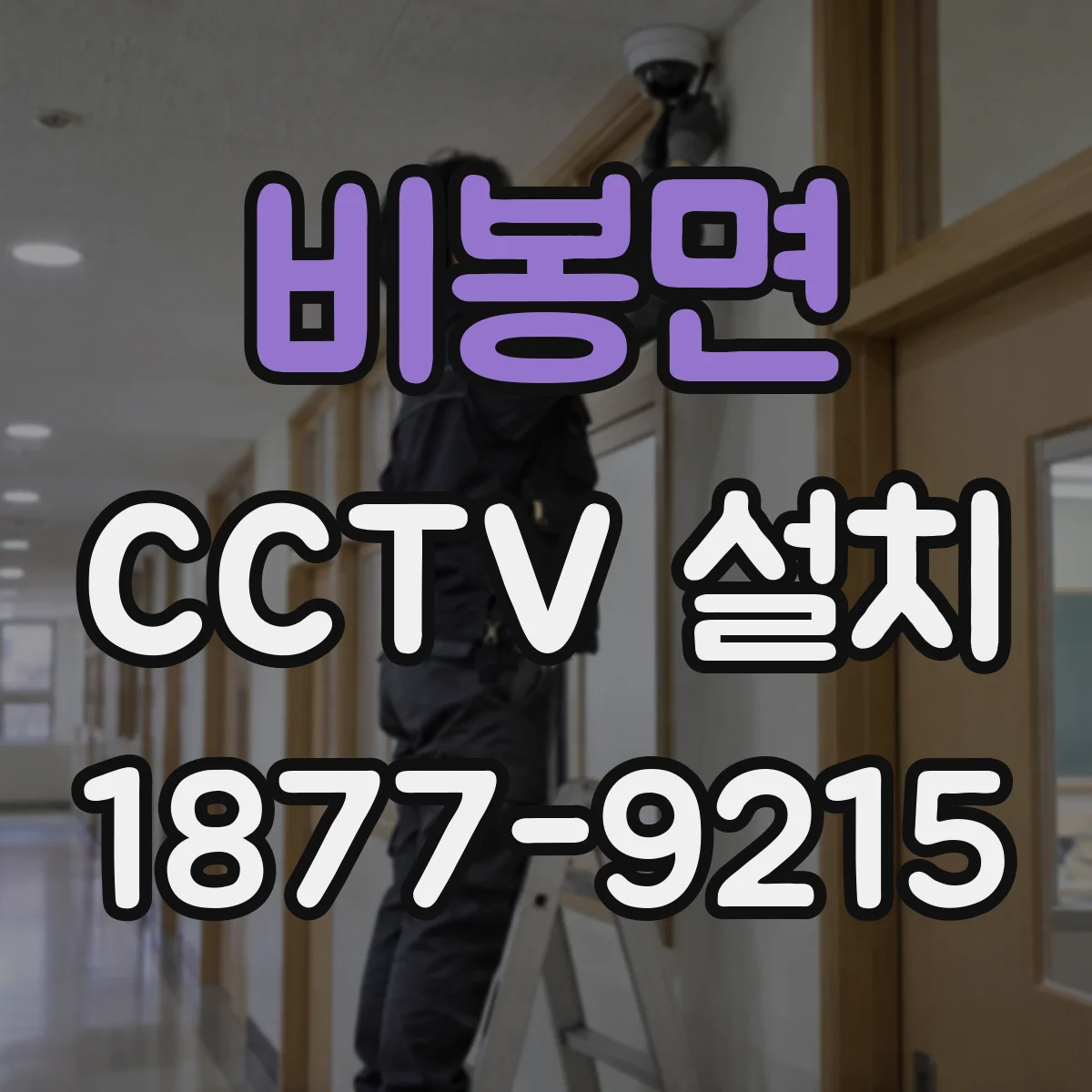 비봉면 CCTV 설치