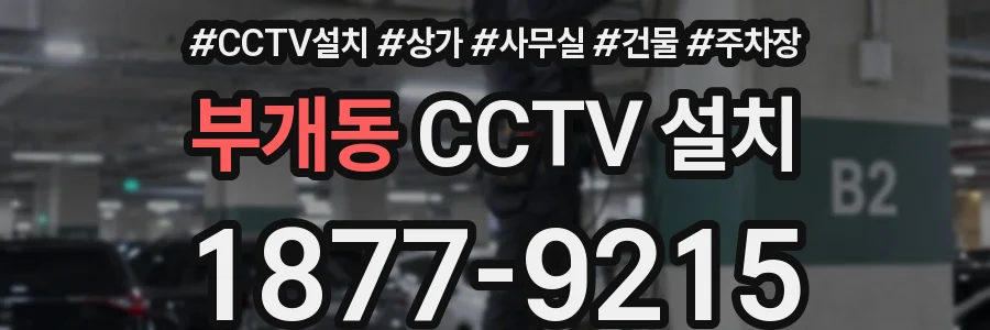부개동 CCTV 설치