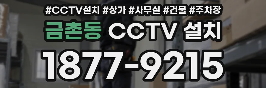 금촌동 CCTV 설치