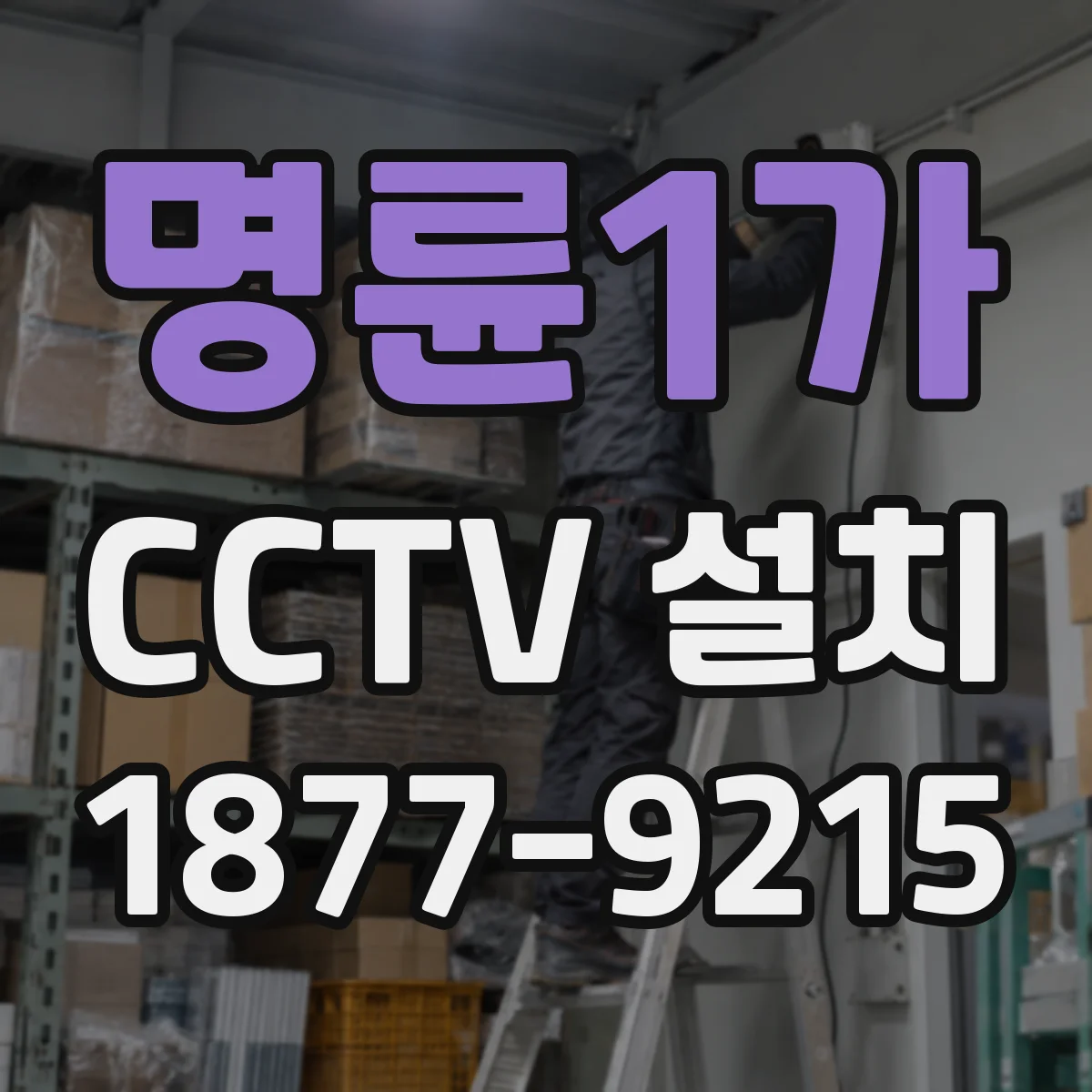 명륜1가 CCTV 설치