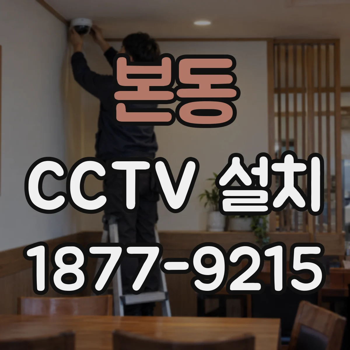 본동 CCTV 설치