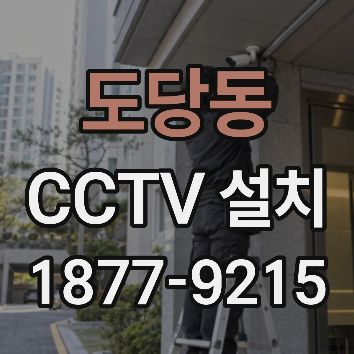 도당동 CCTV 설치