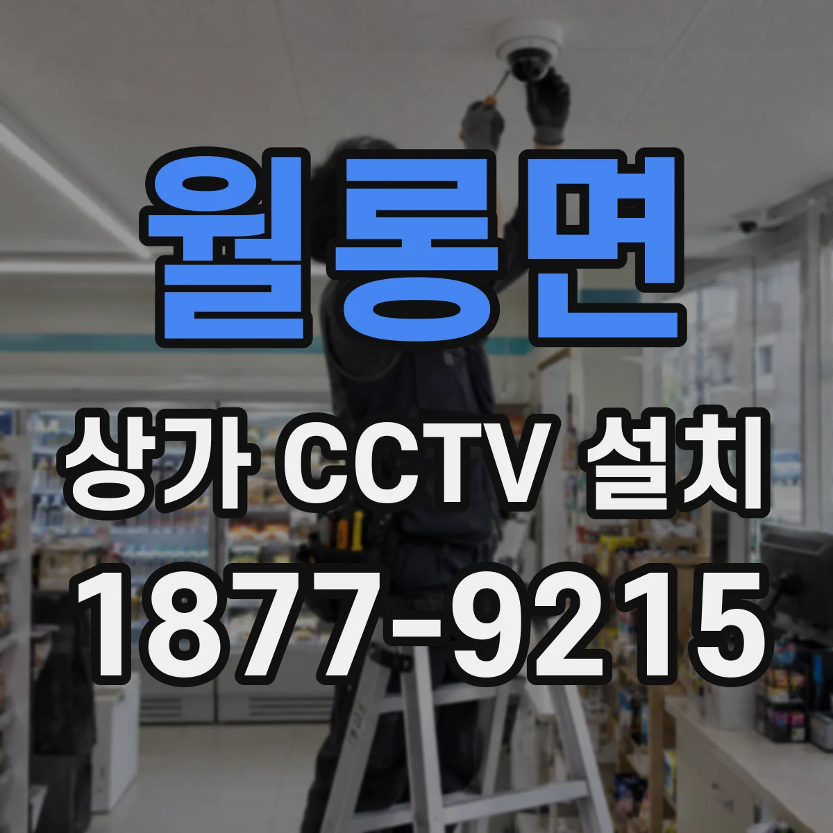 월롱면 상가 CCTV 설치