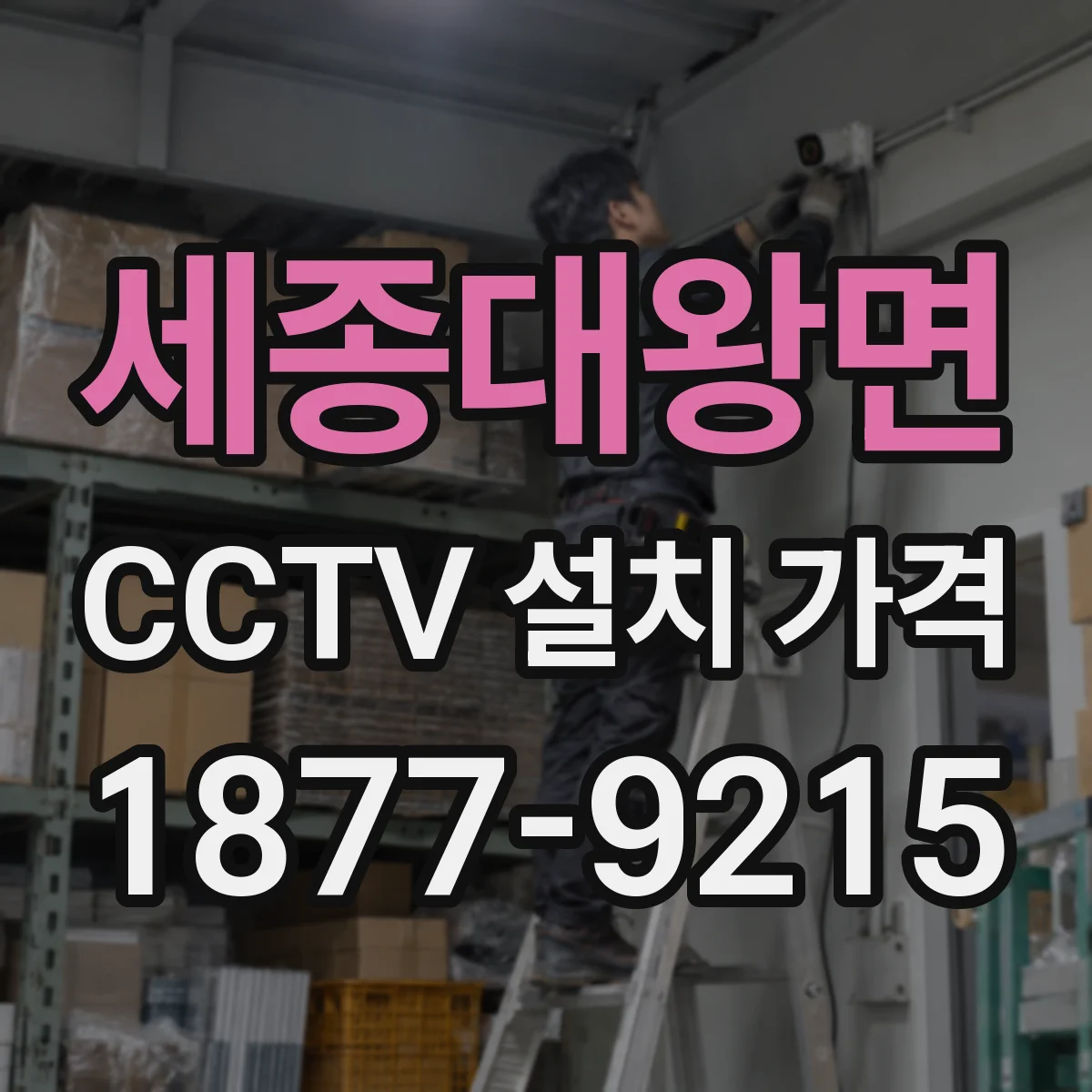 세종대왕면 CCTV 설치 가격