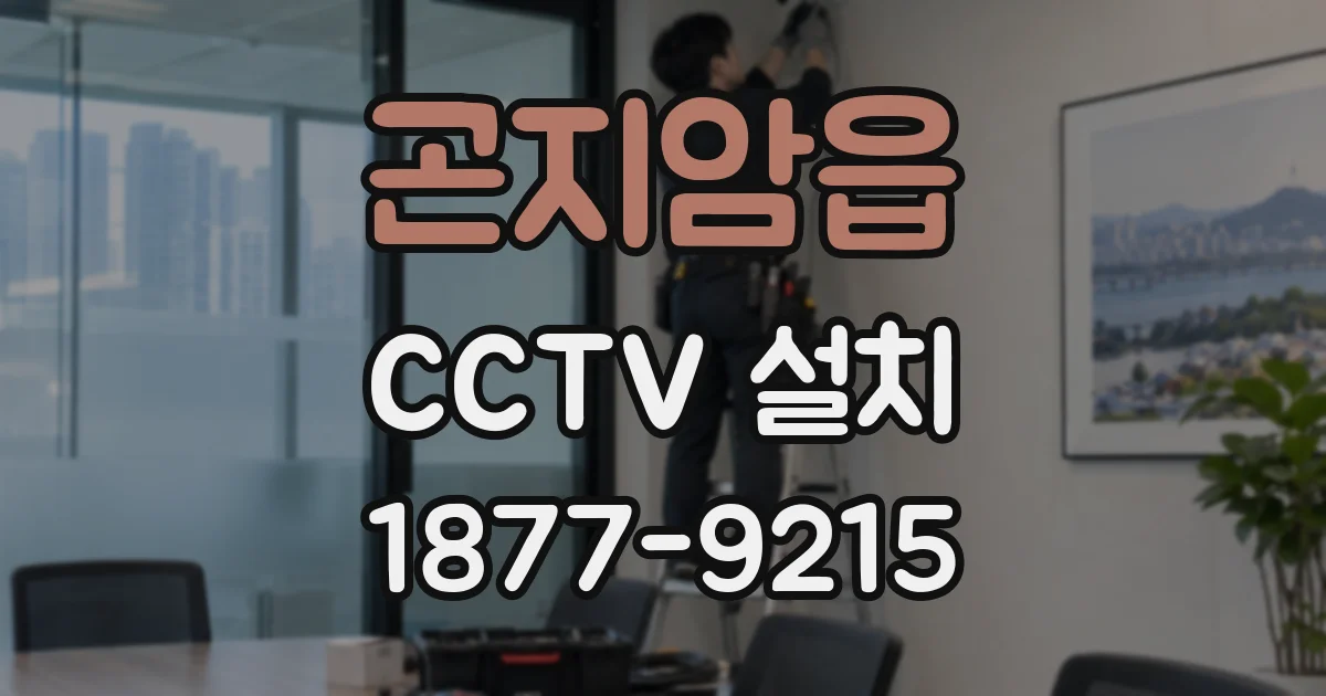 곤지암읍 CCTV 설치