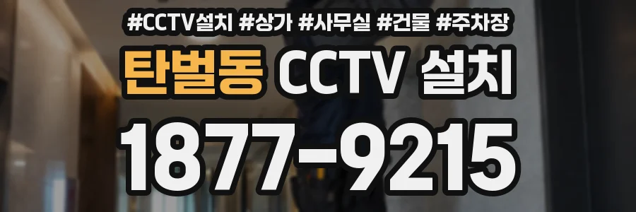 탄벌동 CCTV 설치