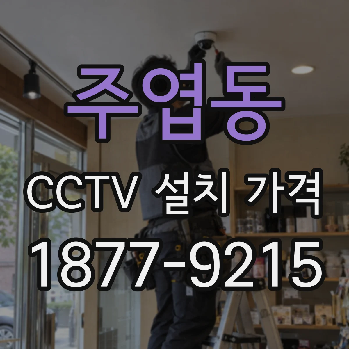 주엽동 CCTV 설치 가격