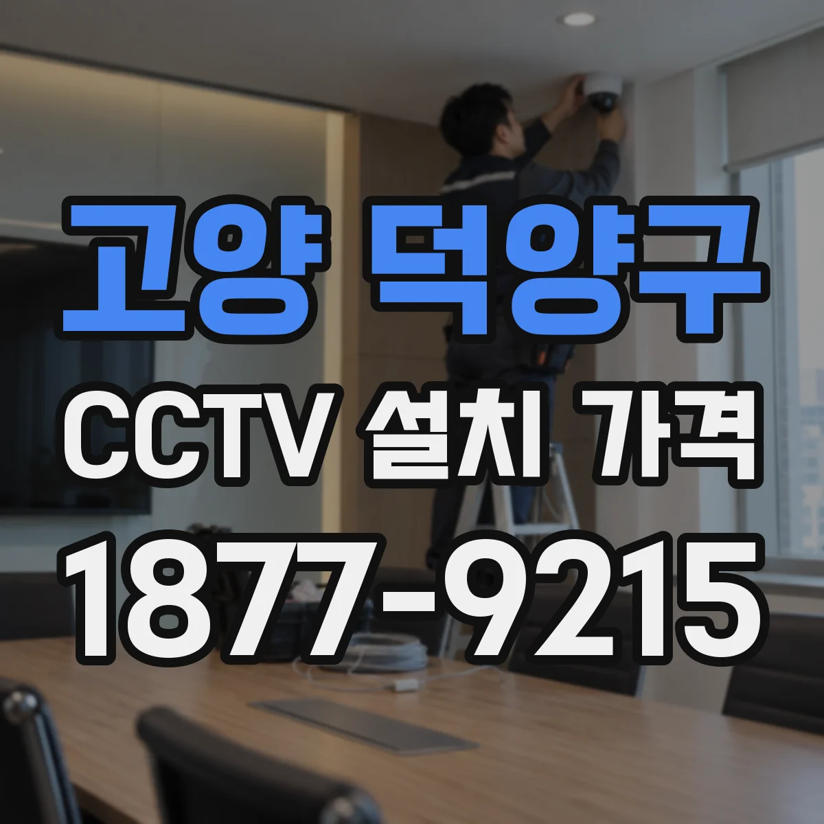 고양 덕양구 CCTV 설치 가격