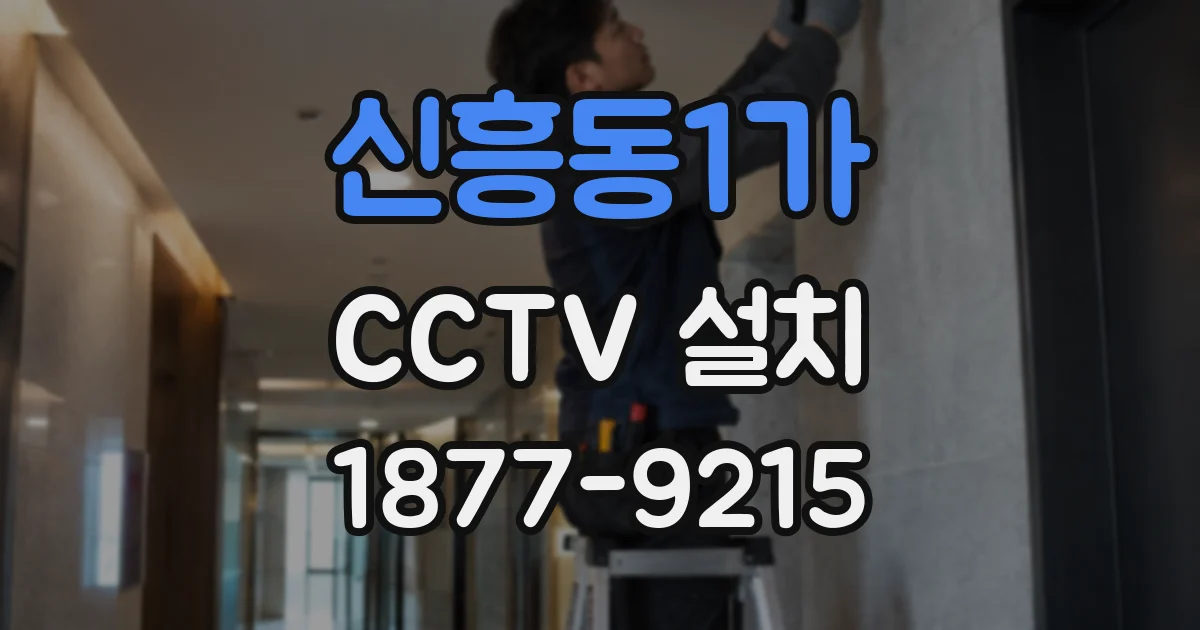 신흥동1가 CCTV 설치