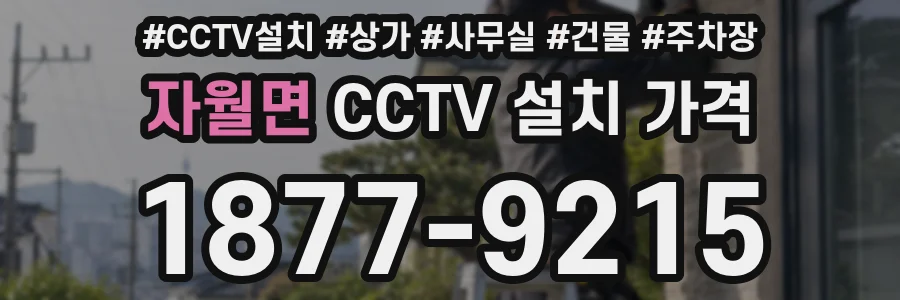 자월면 CCTV 설치 가격