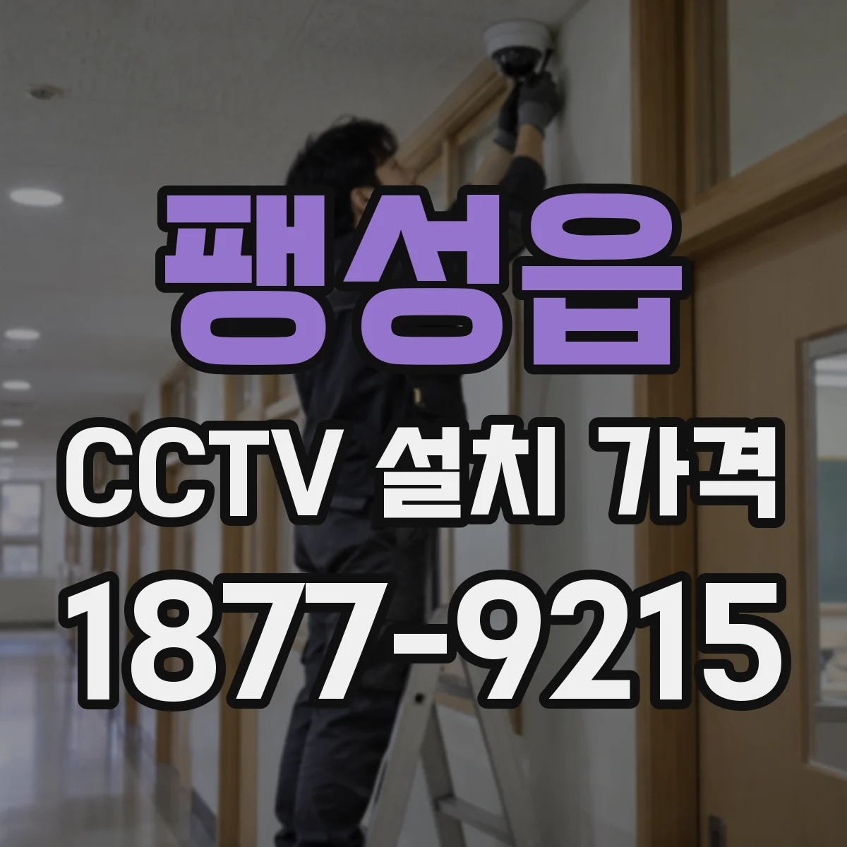 팽성읍 CCTV 설치 가격