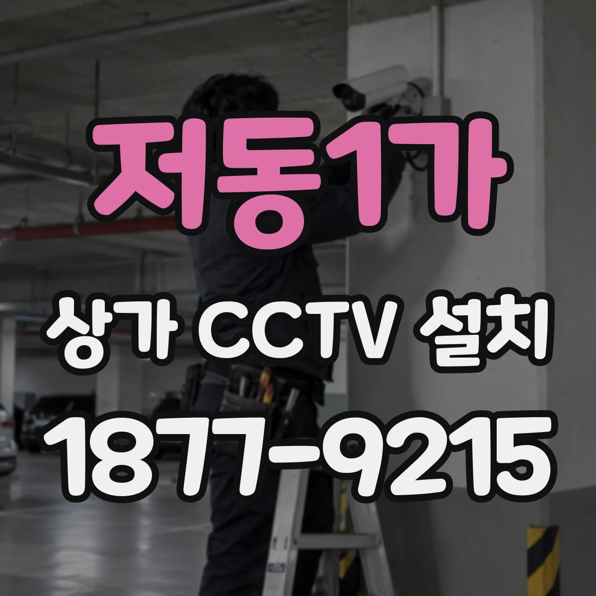 저동1가 상가 CCTV 설치