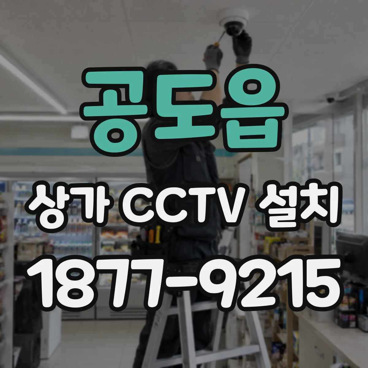 공도읍 상가 CCTV 설치