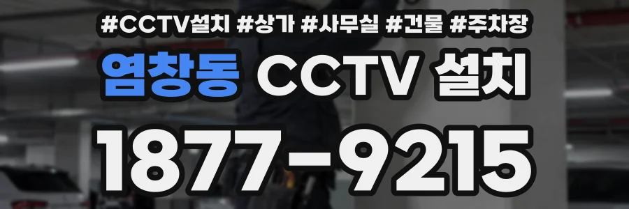 염창동 CCTV 설치