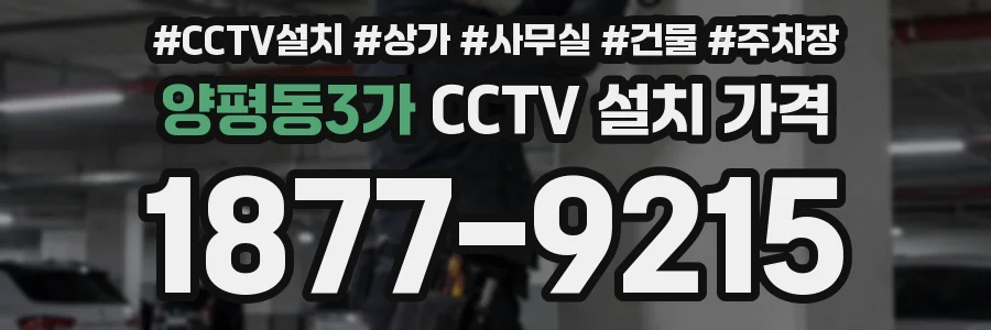 양평동3가 CCTV 설치 가격