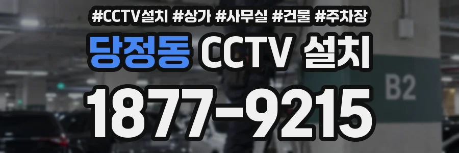 당정동 CCTV 설치