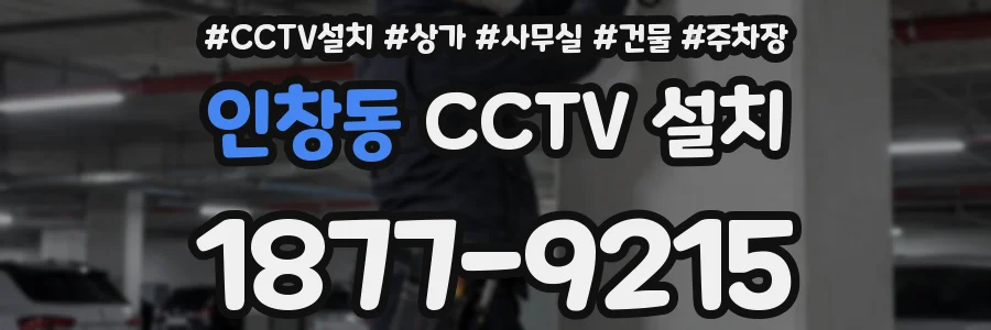 인창동 CCTV 설치