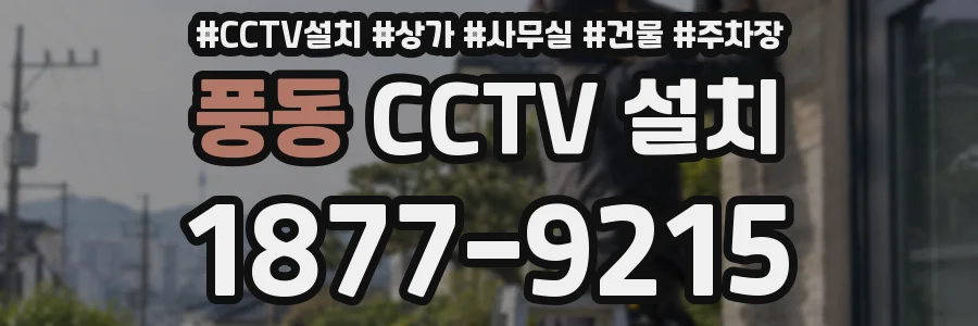 풍동 CCTV 설치