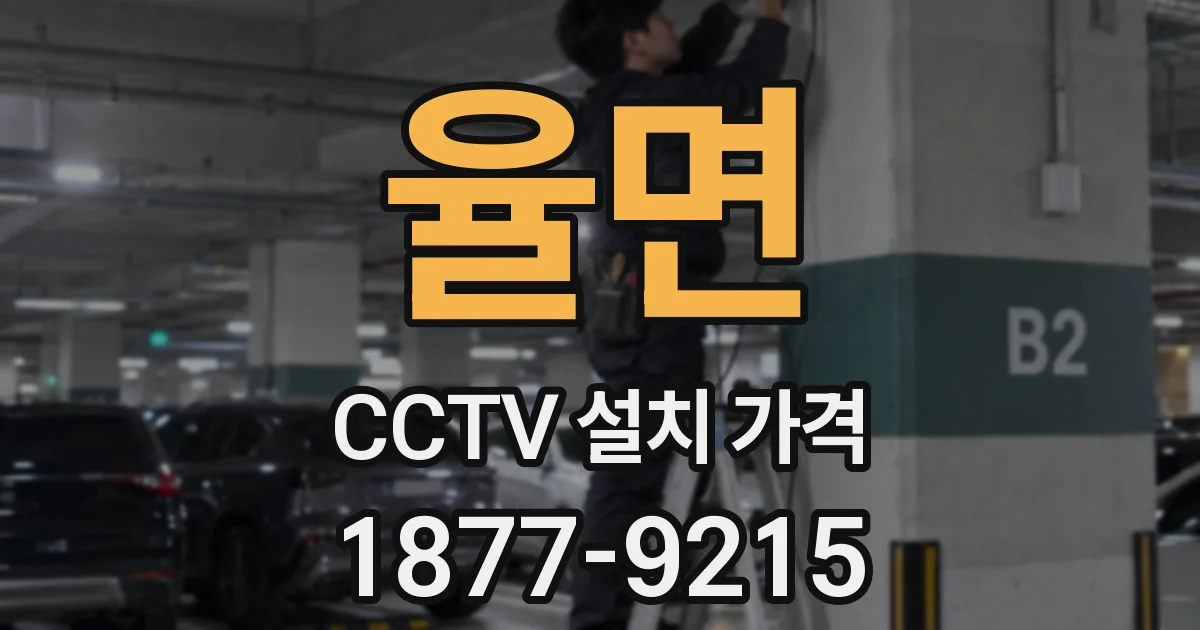 율면 CCTV 설치 가격