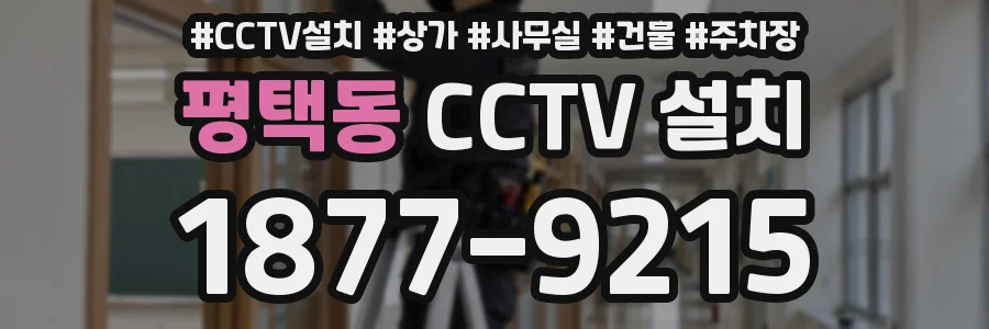 평택동 CCTV 설치