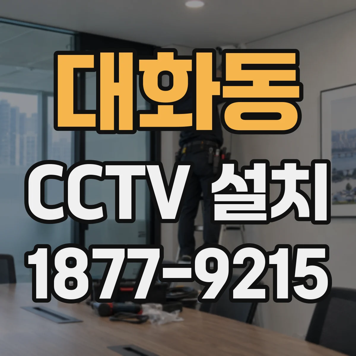 대화동 CCTV 설치