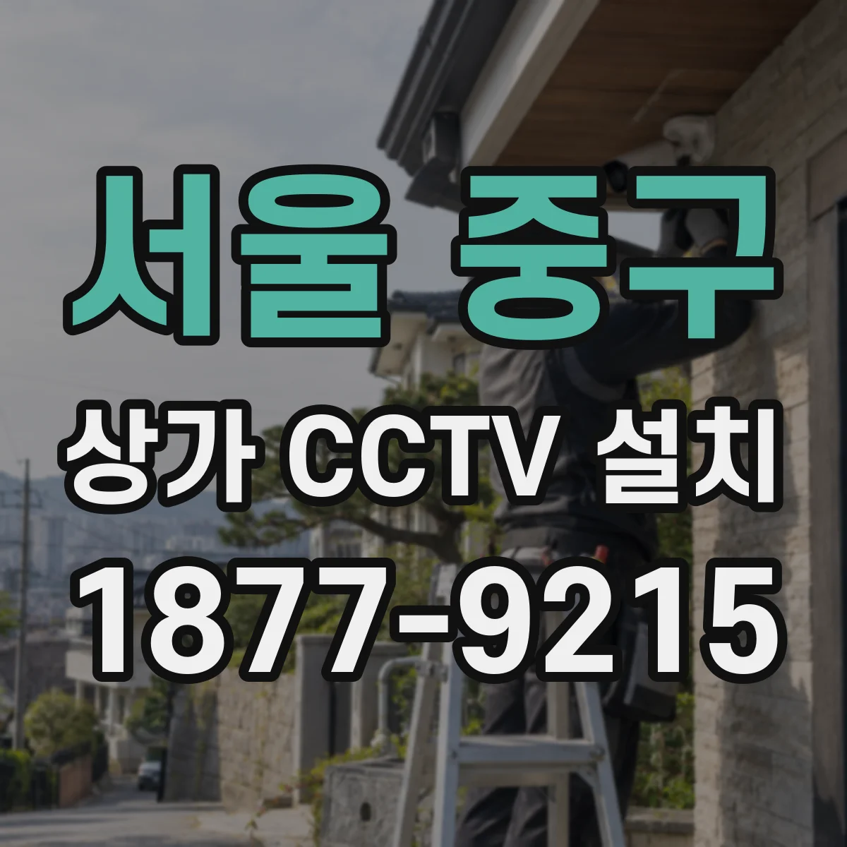 서울 중구 상가 CCTV 설치