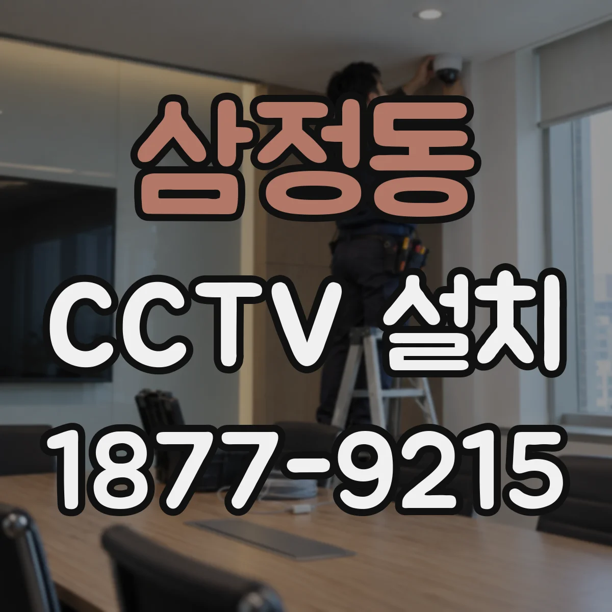 삼정동 CCTV 설치