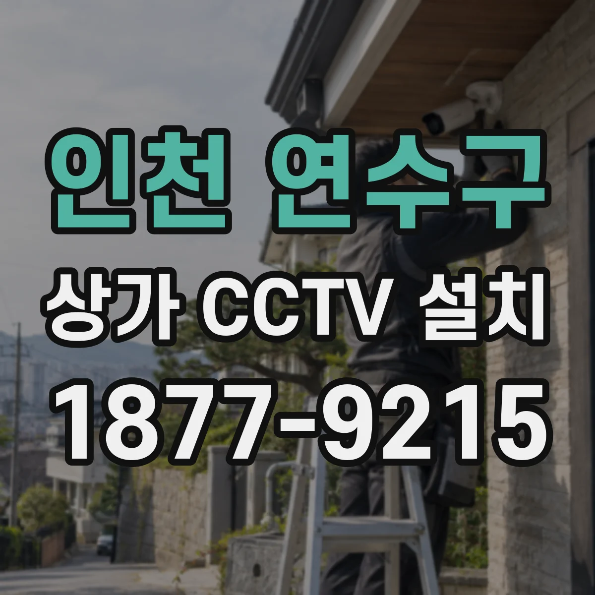 인천 연수구 상가 CCTV 설치