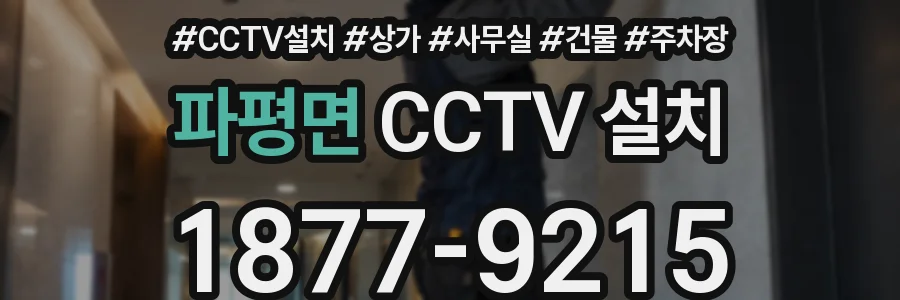 파평면 CCTV 설치