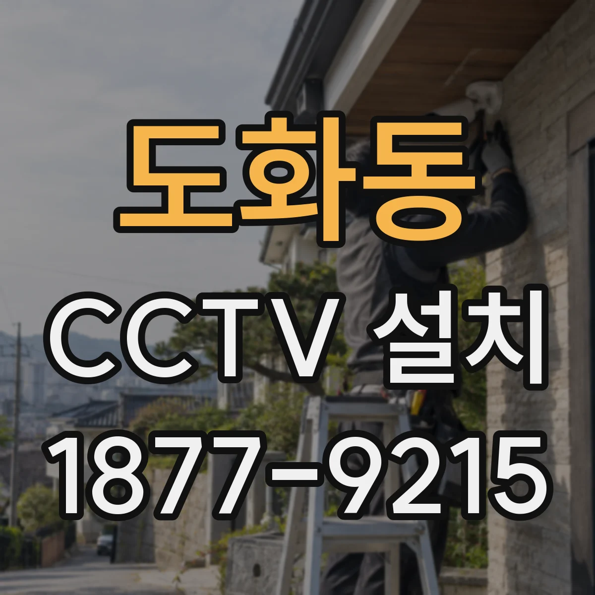 도화동 CCTV 설치