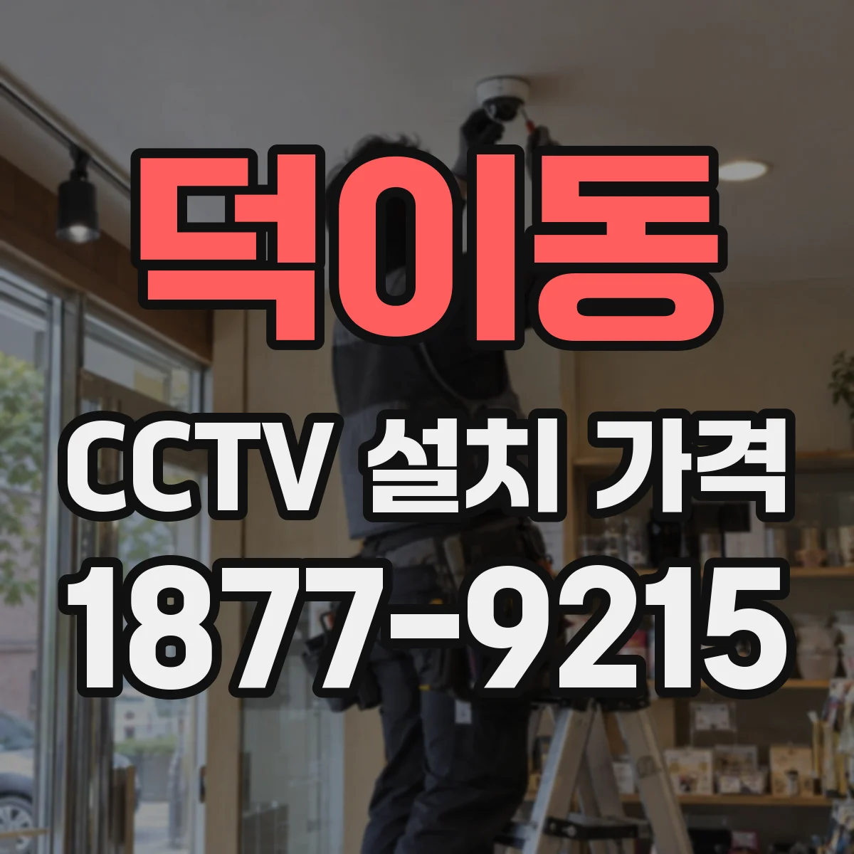 덕이동 CCTV 설치 가격