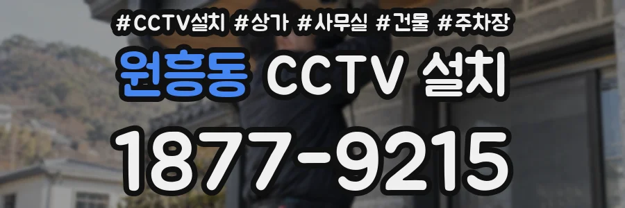 원흥동 CCTV 설치