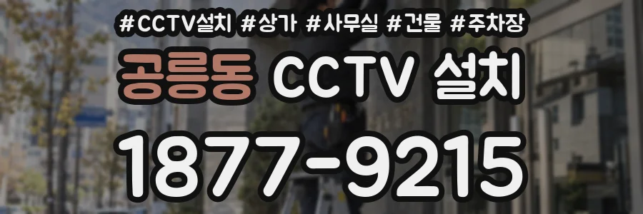 공릉동 CCTV 설치