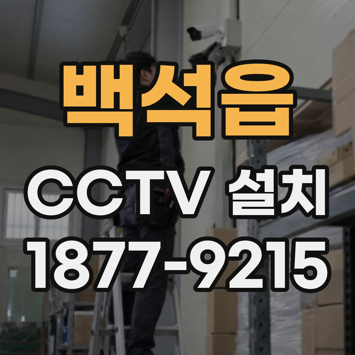 백석읍 CCTV 설치