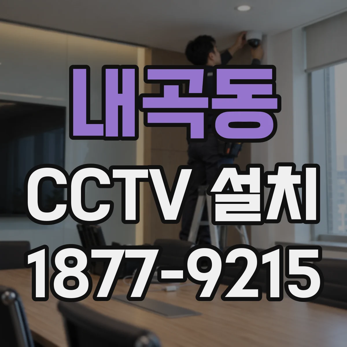 내곡동 CCTV 설치