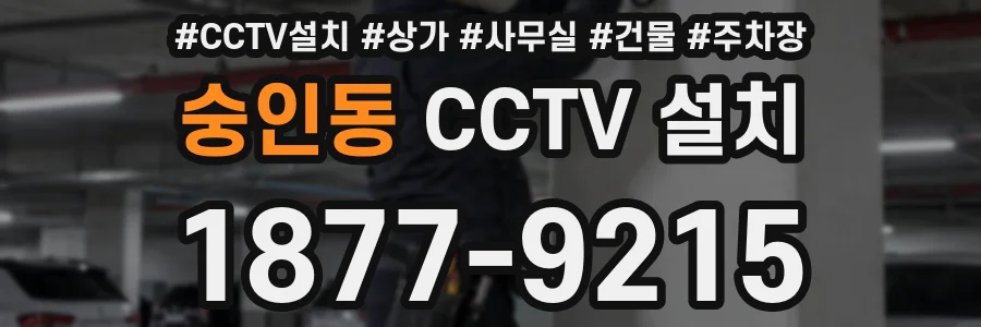 숭인동 CCTV 설치