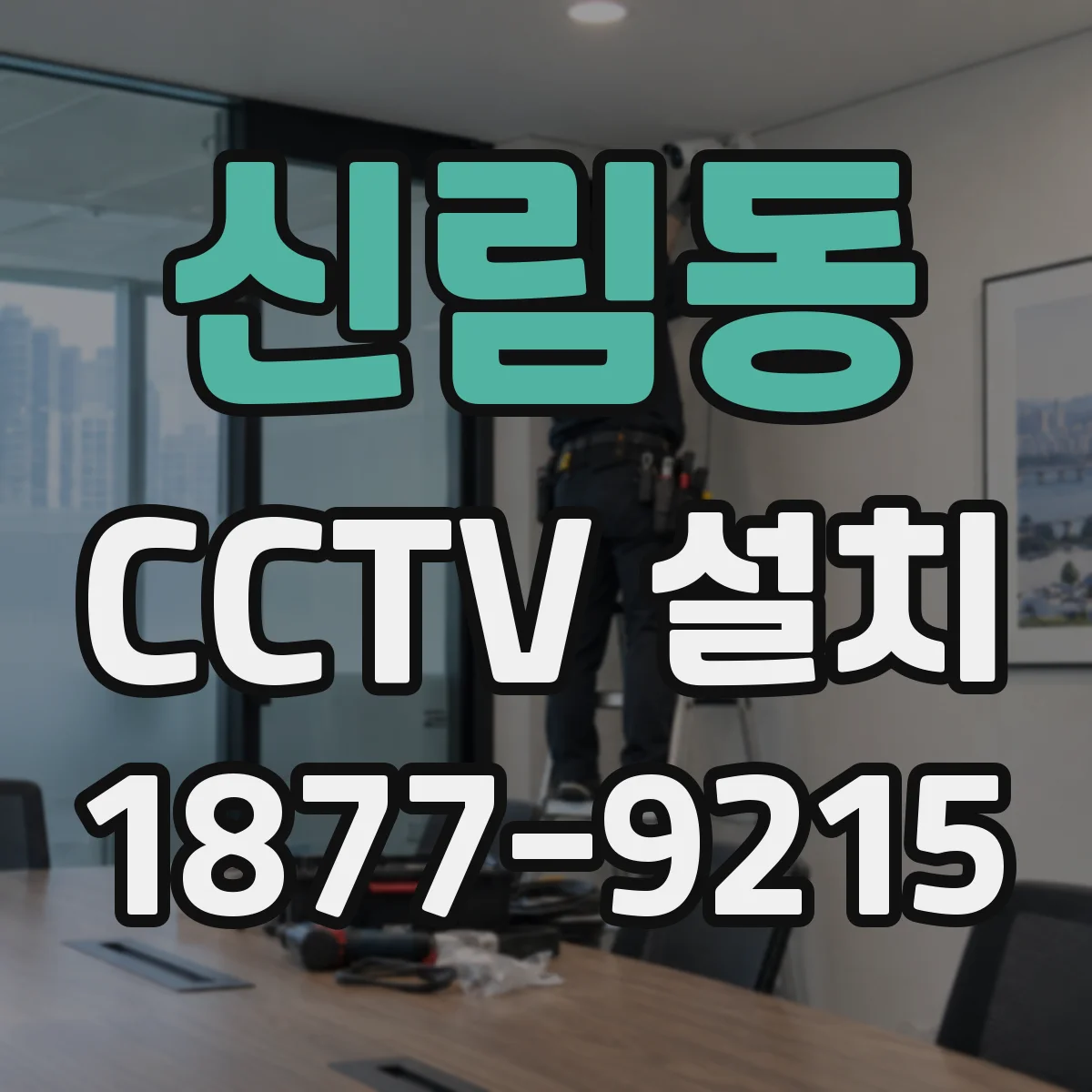 신림동 CCTV 설치