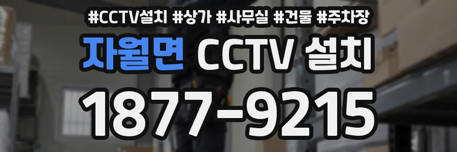 자월면 CCTV 설치