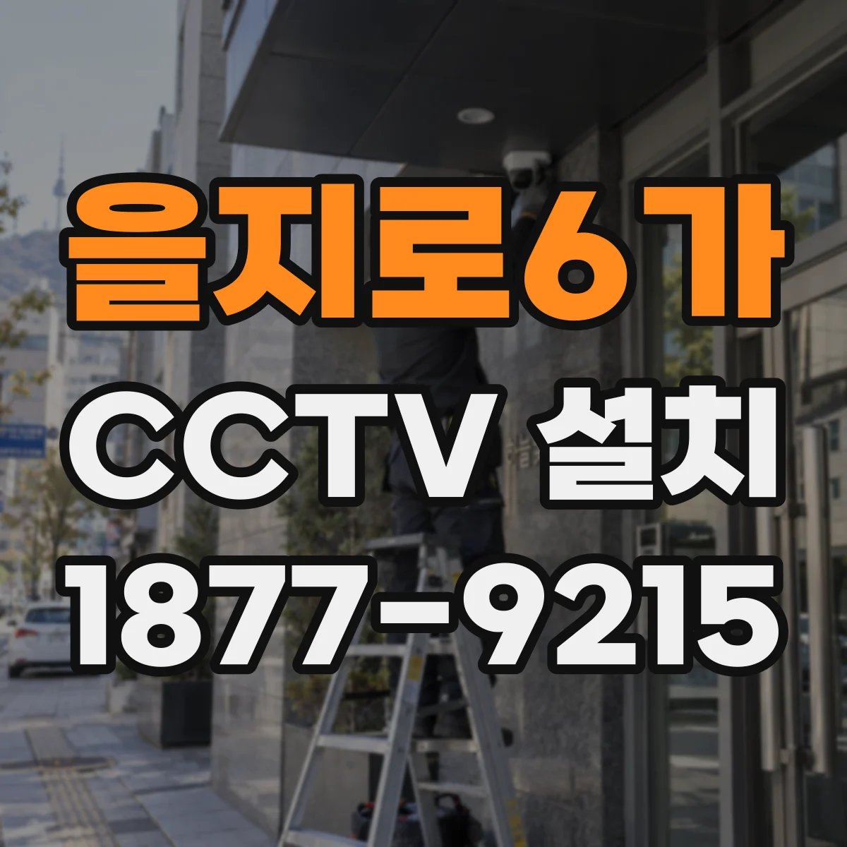 을지로6가 CCTV 설치